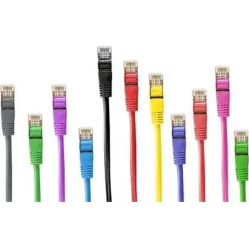 Síťový kabel GEMBIRD Patch kabel c5e UTP 1,5m YELLOW PP12-1.5M/Y