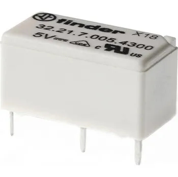 Cívka Finder 32.21.7.012.4300, 32.21.7.012.4300 relé do DPS, monostabilní, 1 cívka, 250 V/AC, 6 A, 1 ks