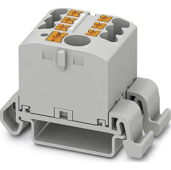 Rozvaděč Phoenix Contact 3273198 blok rozvaděče 25.2 mm pružinová svorka šedá 10 ks