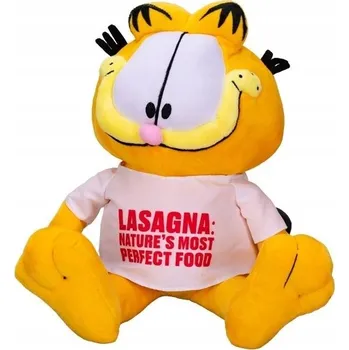 plyšák Garfield 24 cm plyšový "Lasagne: Nejdokonalejší jídlo přírody" PLYŠOVÁ HRAČKA KOČKA