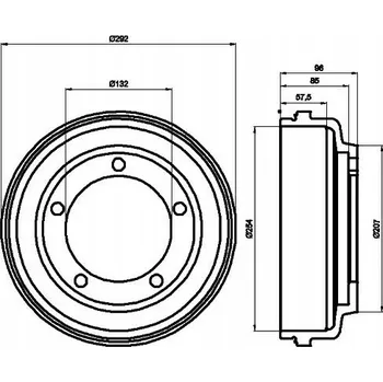 Brzdový buben Textar 94024700 Brzdový buben
