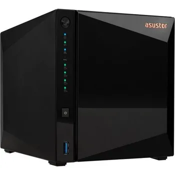 Serverovna ASUSTOR DRIVESTOR 4 PRO (AS3304T v2) datové úložiště NAS, 4× 2,5"/3,5" SATA III, quad-core 1,7GHz, 2GB DDR4, 1× 2,5GbE LAN, 3× USB 3.2 Gen1, WOW AS3304T V2