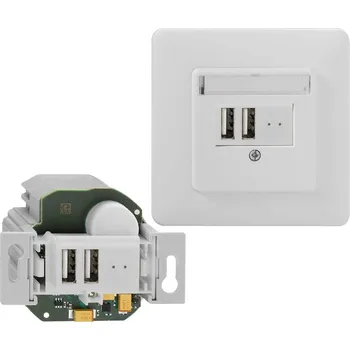 Nabíječka baterií USB nabíječka UP 2x SV USB 2xUp SV USB 2xUp rw Rutenbeck Množství: 1 ks