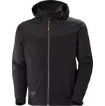 Bunda 3-vrstvá softshellová s kapucí Helly Hansen, barva Black, vel. XL