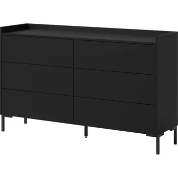 Komoda Komoda mzm24 150 x 41 x 92 cm černá matná