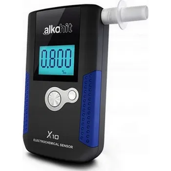 Alkohol tester Elektrochemický alkohol tester Alkohit X10 v hliníkovém kufříku