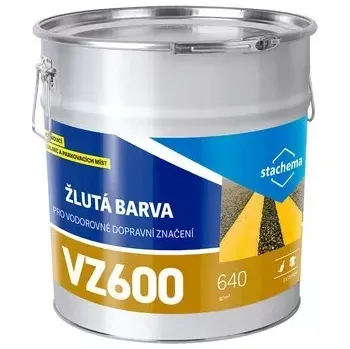 Auto-moto VZ600 Žlutá barva pro vodorovné dopravní značení - 35kg (dříve Leacryl)