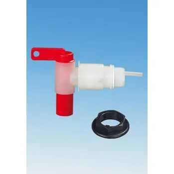 Ventil Vypouštěcí ventil s odvzdušňovačem a maticí pro nádrž na vodu Comet