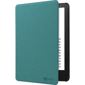 Pouzdro na čtečku elektronické knihy C-TECH PROTECT pouzdro pro Amazon Kindle PAPERWHITE 2024/COLORSOFT, WAKE/SLEEP funkce,hardcover, AKC-21, jade AKC-21J