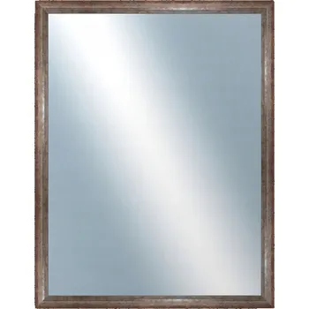 Zrcadlo Zrcadlo DANTIK nástěnné obdélníkové, rám dřevo, 700 x 900 mm