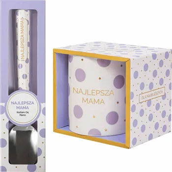 Dárková sada NEJLEPŠÍ MÁMA - hrnek, lžička v dárkové tašce