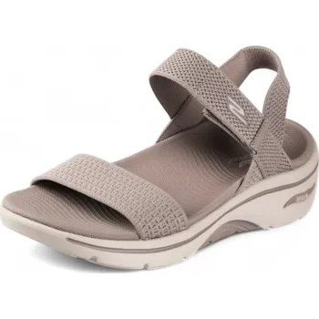 Dámské sandále DÁMSKÉ SANDÁLY SKECHERS 140874 BÉŽOVÁ Barva: BÉŽOVÁ, Velikost: 41
