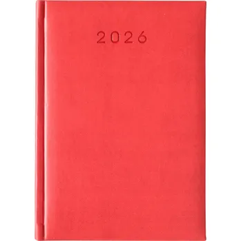 Kalendář Knižní kalendář 2026 A5 Scriba červený
