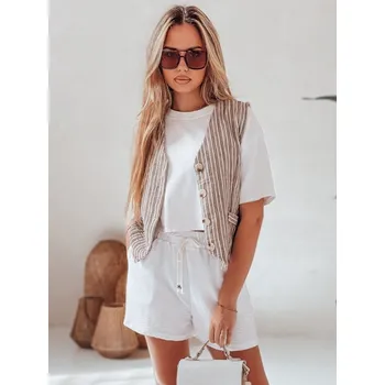 Dámské kraťasy Dámské kraťasy DSTREET HOT VIBE BÍLÁ XL