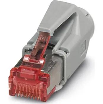 Elektrický konektor Phoenix Contact CUC-STD-C1PGY-S/R4E8:1 Konektor RJ45 1414382 zástrčka, rovná Počet pólů 8 šedá 1 ks