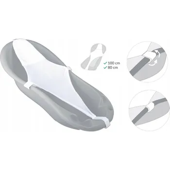 Zahradní nábytek Houpací síť do vaničky BabyMatex TB0203 bílá