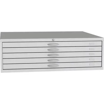 Kartotéka Kovos Skříň na výkresy, 5 zásuvek A0