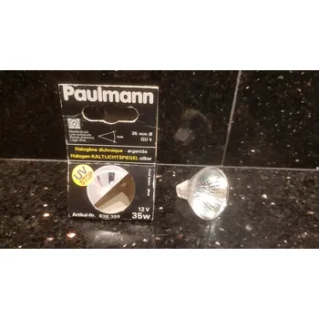 Žárovka Halogenová žárovka 35W 10° Paulmann 833.309 náhrada za OSRAM DECOSTAR 35S