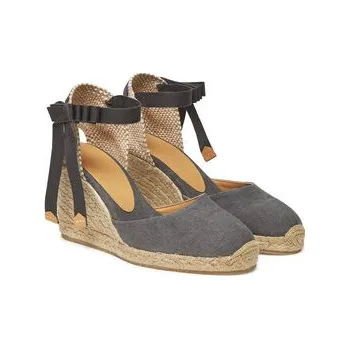 Dámské baleríny Espadrilky Castañer Carina/8/002 021642 Šedá 37