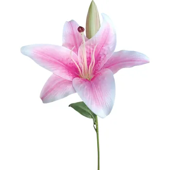 umělá květina Umělá květina Lilie 50 cm, více barev Barva: Růžová - růžová ERA1030