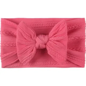 Čelenka TMAVĚ RŮŽOVÁ ČELENKA PRO DÍVČI ŠIROKÁ ČELENKA PRO 2-3LETOU DÍVČI