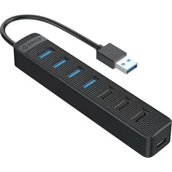USB hub Orico | Orico TWU32-4A HUB adaptér USB 3.1 - USB 3.1 / 3x USB 2.0 / USB-C, černý