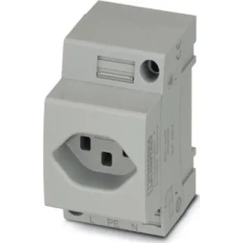 Elektrická zásuvka Phoenix Contact zásuvka EO-J/UT šedá (d x š x v) 57.5 x 45 x 75 mm 5 ks