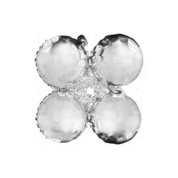 Balónek Stříbrný balónek pro girlandy (40 cm * 40 cm)