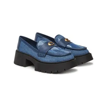 Dámská zdravotní obuv Loafersy Coach Leah CAR48 Modrá 36