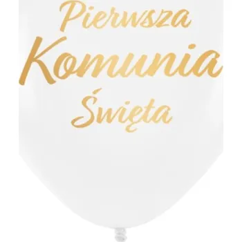 Balónek Balónky "První Svaté Přijímání", PartyPal, 12", 5 ks