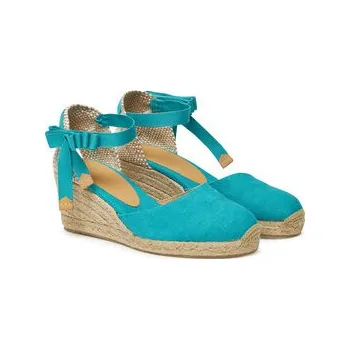 Dámské baleríny Espadrilky Castañer Carina/6/002 021644 Tyrkysová 36