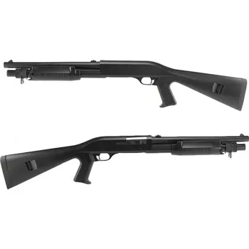 Airsoftová zbraň CYMA Airsoft brokovnice M3 Super 90, pevná pažba, krátká (CM.360)