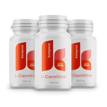 Spalovač tuku 3-balení L-karnitin 500 mg/90 kps