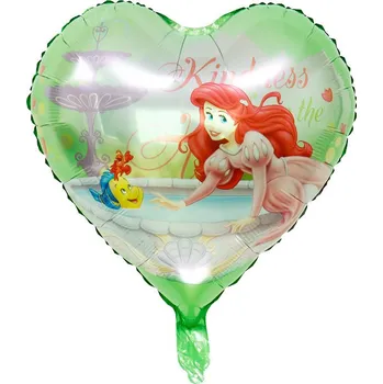 Balónek Fóliový balónek Princezna Ariel Mořská panna 45 cm (18")