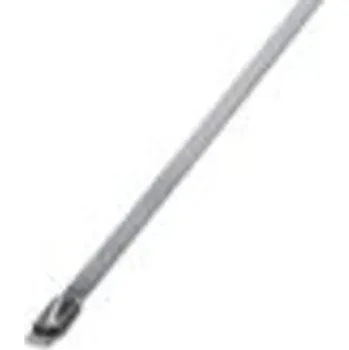 Stahovací páska Phoenix Contact 3240808, WT-STEEL S 4,6X201, stahovací pásky, 4.60 mm, 201 mm, nerezová ocel, s kuličkovým uzávěrem, 100