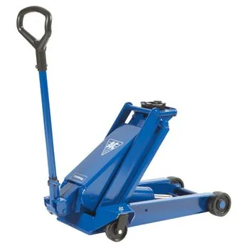 Hever AC Hydraulic Hydraulický zvedák pojízdný, velká nosnost 10 t, 150-585 mm, velká rukojeť - DK100Q