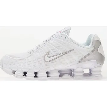 Pánské tenisky Tenisky Nike Shox TL White/ White-Metallic Silver-Max Orange EUR 40