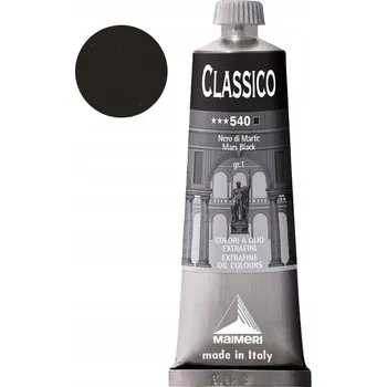 Olejová barva Olejové barvy Maimeri černé 1 ks 60 ml