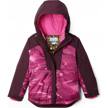 Dětská lyžařská bunda Columbia Mighty Mogul III Print pink ice XL