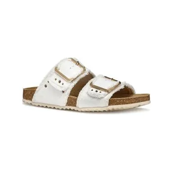 Dámské pantofle Nazouváky Geox D Brionia R D55Y3S 00011 C1122 Béžová 36