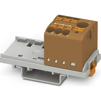 Rozvaděč Phoenix Contact 3273076 blok rozvaděče 28.6 mm pružinová svorka hnědá 10 ks