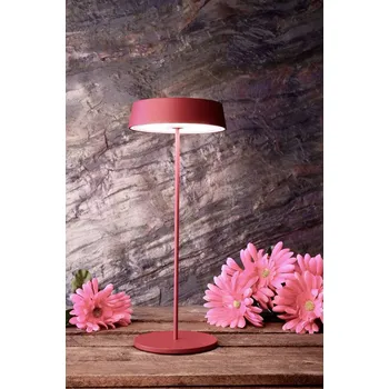 Lampička Deko Light Miram 346034 stolní lampa LED pevně vestavěné LED 2.20 W rubínově červená
