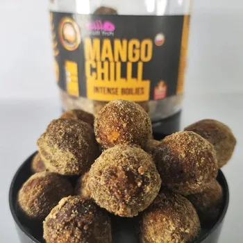 Boilies Skull fish bolies Intense - MANGO/CHILLI 250g Velikost: 20 mm