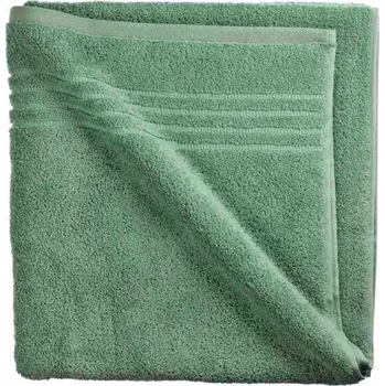 Koupelnová předložka KELA Leonora Premium 100% bavlna šalvěj zelená 70 × 140 cm