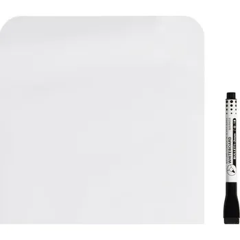 MAGNETICKÁ TABULE BÍLÁ ELASTICKÁ A4 29,7 X 21 CM + ČERNÝ POPISOVAČ