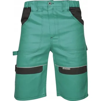 pracovní kraťasy KRAŤASY ARDON POHODLNÉ ZELENÉ KALHOTY 48