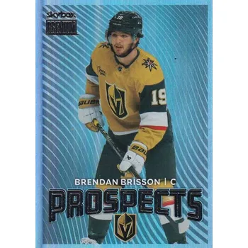 Karetní hra insert RC karta BRENDAN BRISSON 24-25 Metal Universe Skybox Premium Prospects číslo PP-23