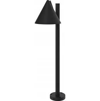 Venkovní osvětlení Osvětlovací sloupek kulatý Goodhome integrovaný LED zdroj 70 cm černý