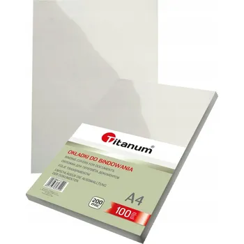 Vazač Desky na vazbu 200mic A4 Transparentní 100 Ks