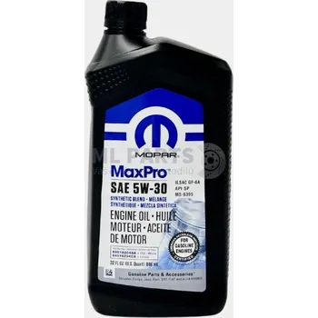 Motorový olej Mopar MaxPro 5W-30 MS-6395 0,946L
